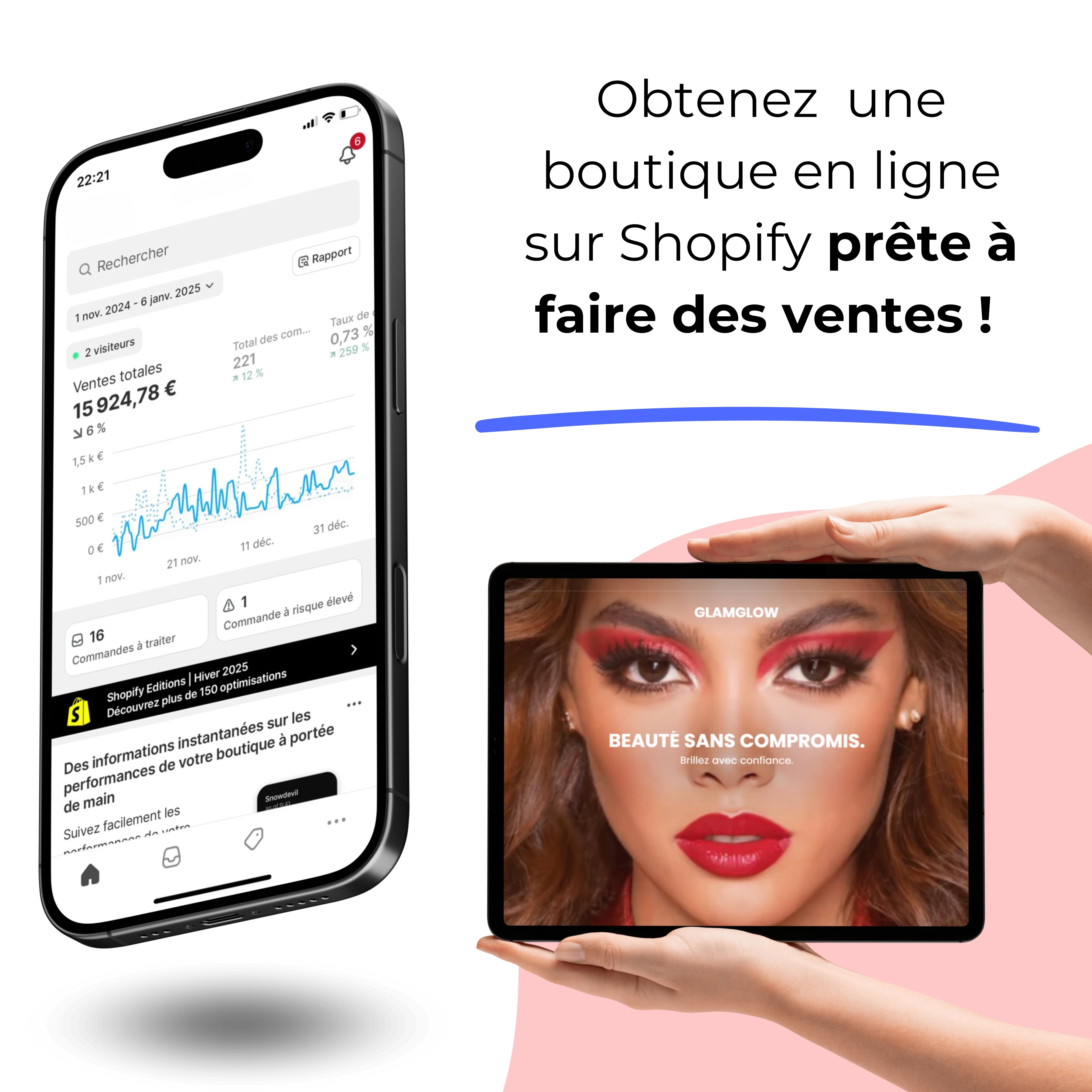 Création de Boutique de Dropshipping sur Shopify